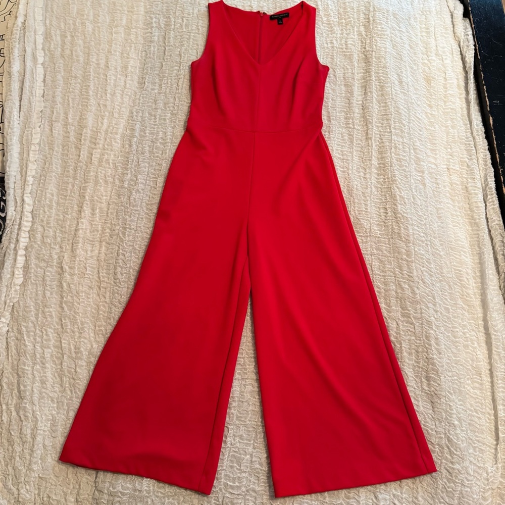 Banana Republic Vibrant Red Jumpsuit